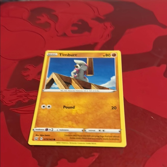 Pokemon Yellow and Red Card Game